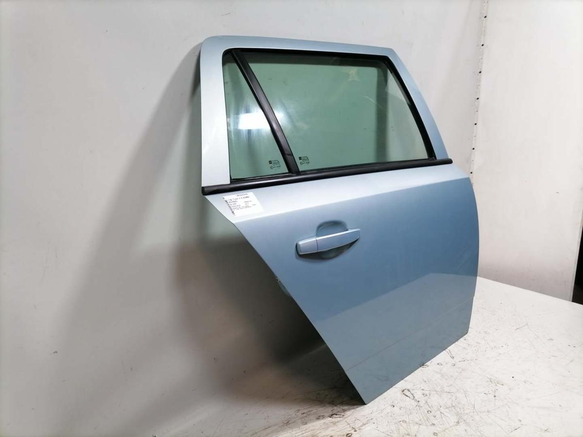 Opel Astra H original T&uuml;r hinten rechts Eisbergblau Z21Y Kombi Rohbau Bj.2009